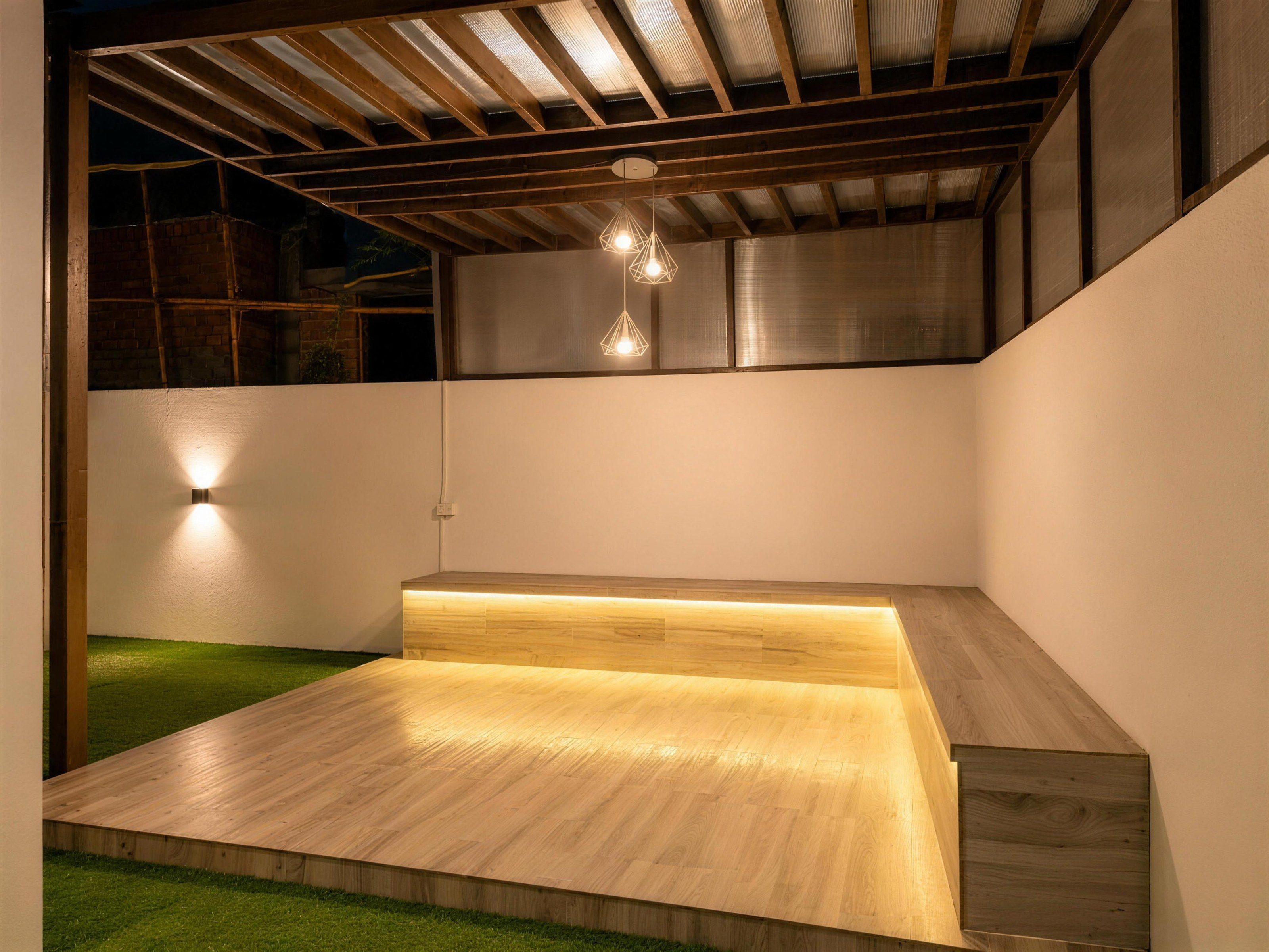 Covered deck, the image AUREN produced from it.